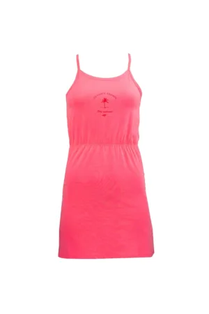 Rochie de fete  Bumbac/Elastan - Roz