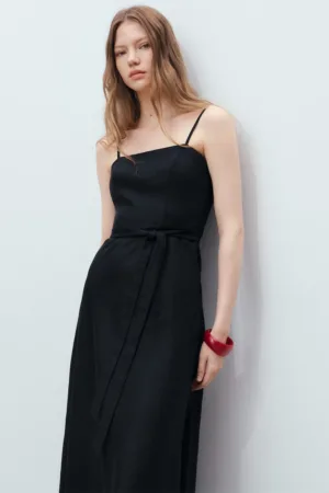 Rochie de in cu cordon