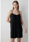 Rochie de noapte cu model uni Fleur