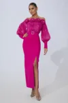 Rochie de ocazie Harmony Fucsia