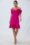 Rochie de ocazie Khalessi Fucsia