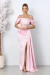 Rochie de ocazie Khalinda Roz