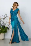 Rochie de ocazie Melody Turcoaz