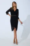Rochie de ocazie Solenne Neagra