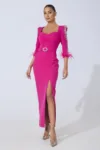 Rochie de ocazie premium Carolyn Fucsia