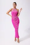 Rochie de ocazie premium Evea Fucsia