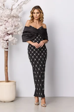 Rochie de ocazie premium Miraj Neagra