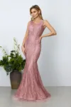 Rochie de ocazie tip sirena Remarkable Rose