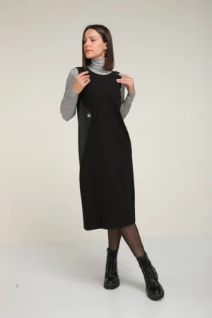 Rochie de piele ecologica