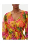 Rochie de plaja -  BL596 fucsia poliester - L