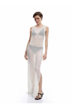 Rochie de plaja crosetata