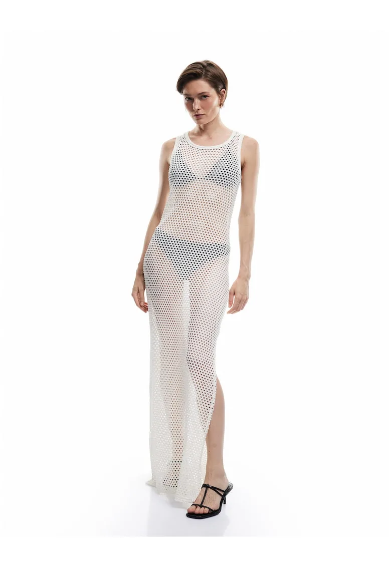 Rochie de plaja crosetata