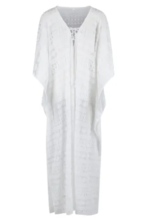 Rochie de plaja cu aspect semitransparent
