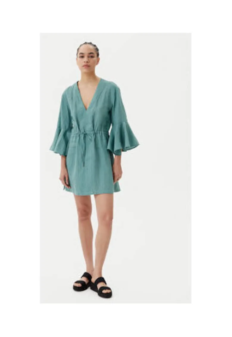 Rochie de plaja dama - in - verde - M