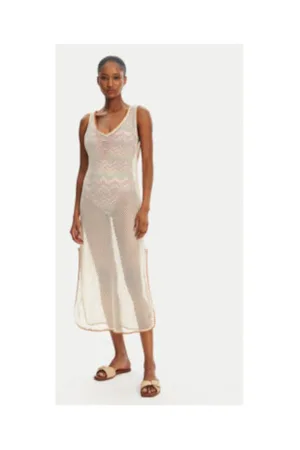 Rochie de plaja -  ecru