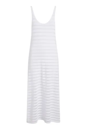 Rochie de plaja in dungi