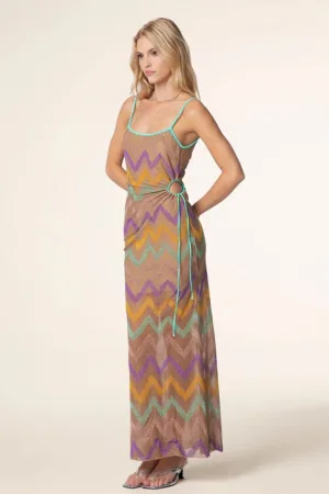 Rochie de plajă transparentă cu spatele gol -