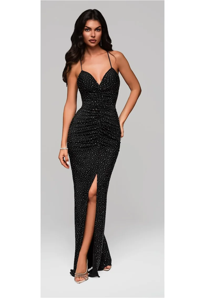 Rochie de seara Maxi LARICA LA-OM-DLR200 - Nude -