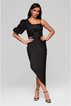 Rochie de seara Maxi asimetrica  LA-OM-DLR216