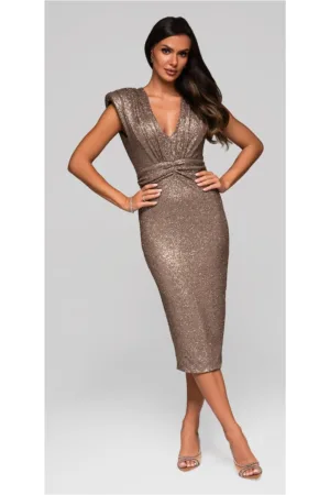 Rochie de seara Midi LA-LA-OM-DLR215