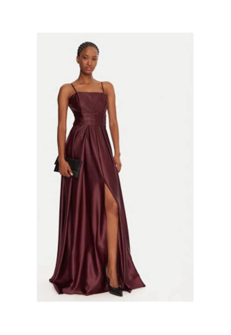 Rochie de seara - bordeaux - 96% poliester - 4% elastan