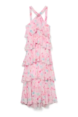 Rochie de seara dama 10295237 - Sintetic - Roz