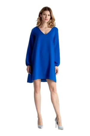 Rochie de seara dama Elyannin M566 albastru deschis