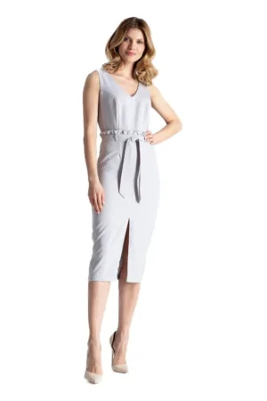 Rochie de seara dama Isomri M633 gri