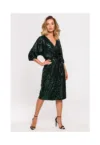 Rochie midi din paiete - Poliester