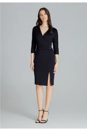 Rochie de seara dama Shilard L086 neagra