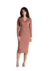 Rochie de seara dama Teresse K477 maro