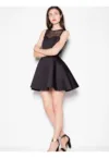 Rochie de seara -  eleganta - culoare neagra - material de calitate