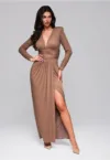 Rochie de seara eleganta maxi  LA-OM-DLR257