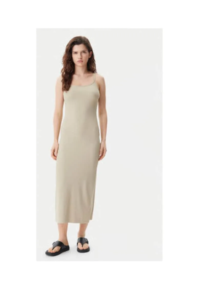 Rochie de vara - bej - 94% poliamida reciclata - 6% elastan