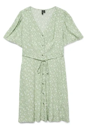 Rochie de vara dama 10292845 - Viscoza - Verde