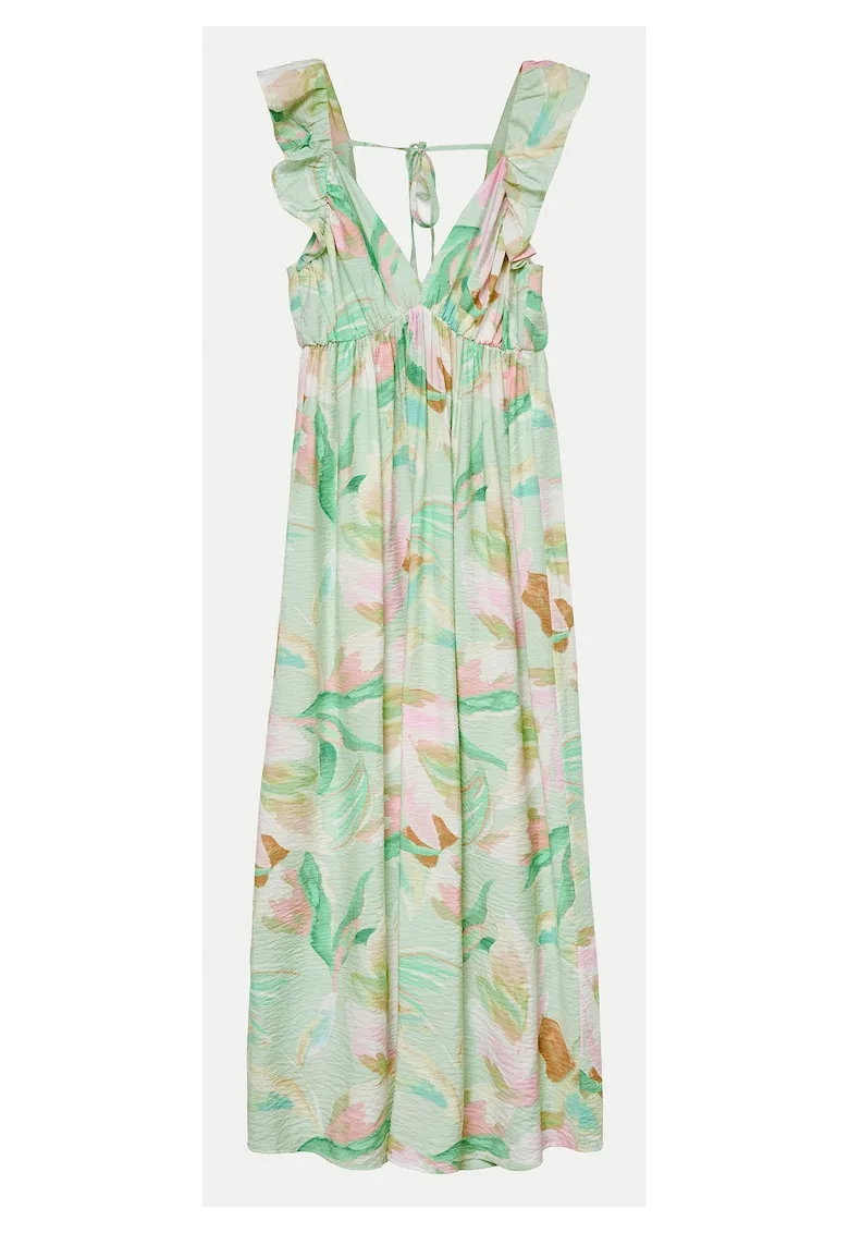 Rochie de vara dama  10324125 - Viscoza/Nylon - Verde