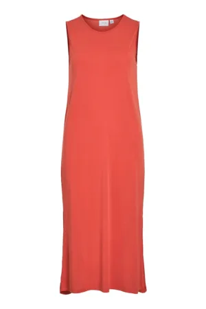 Rochie de vara dama  14101675 - Modal/Poliester - Rosu