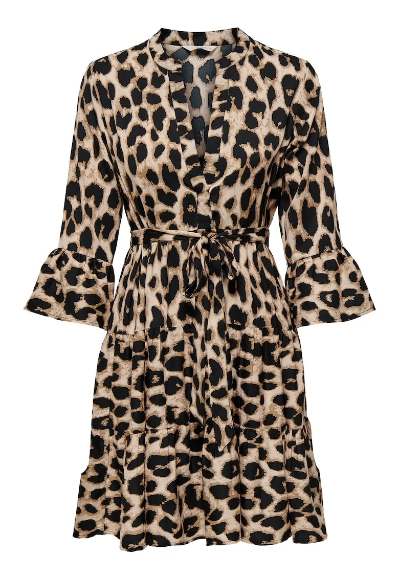 Rochie de vara dama 15219486 - Poliester reciclat - Maro