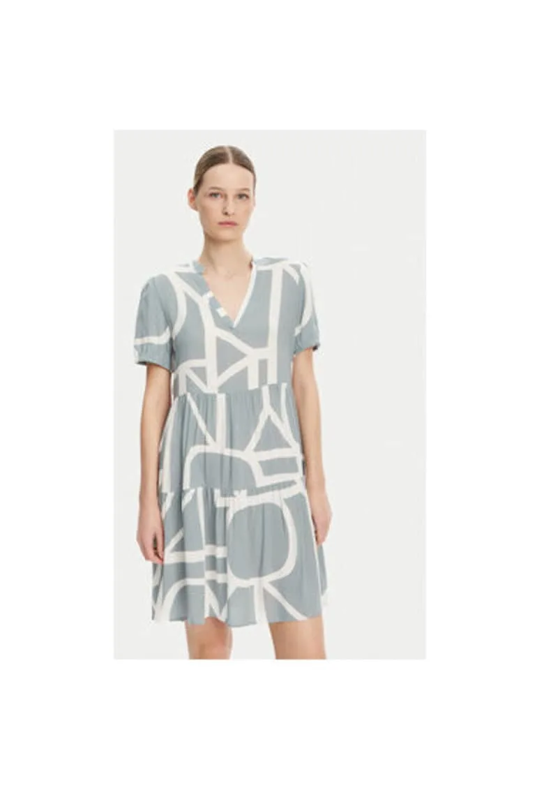 Rochie de vara dama 15222215 - Viscoza - Verde