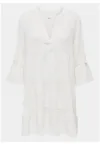 Rochie de vara dama  15267999 - Bumbac organic - Alb