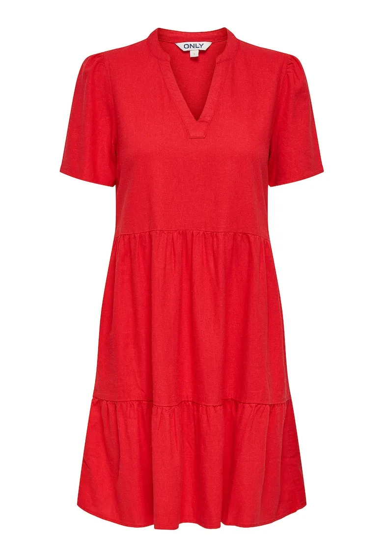 Rochie de vara dama 15310970 - In/Viscoza - Rosu