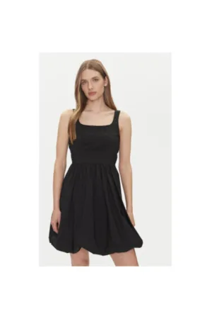 Rochie de vara dama  15350930 - Bumbac/Poliester - XL INTL - Negru