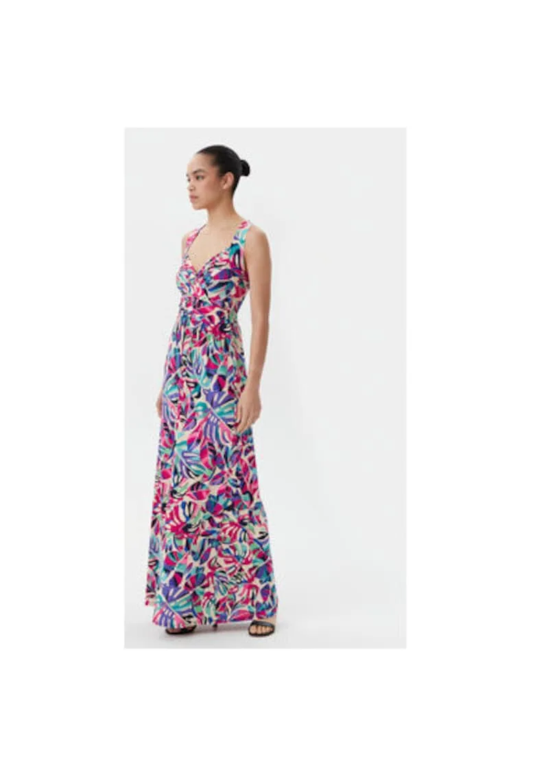 Rochie de vara dama 251-RCALA - Poliester/Elastan - Multicolor