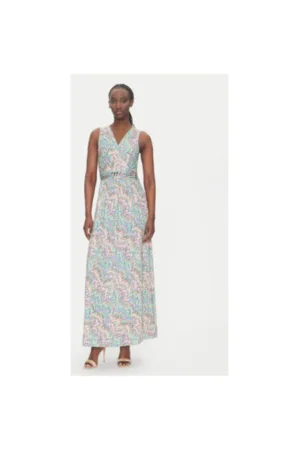 Rochie de vara dama  251-RPOPPA - Poliester - Multicolor