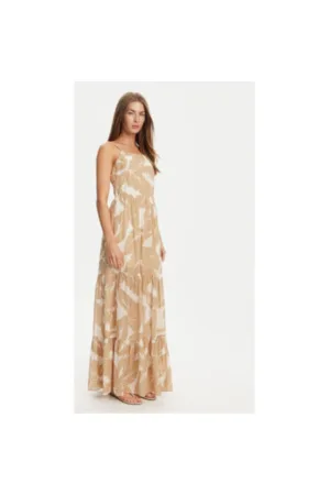 Rochie de vara dama  511FD15021 - Bumbac/Viscoza - Bej