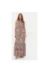 Rochie de vara dama  511FD15025 - Viscoza - Maro