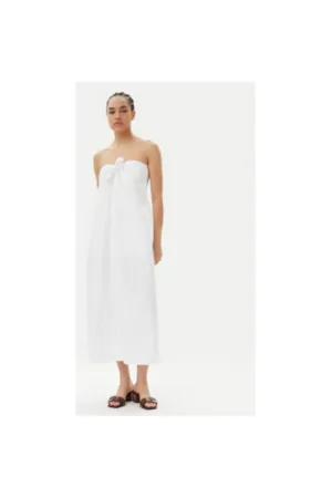 Rochie de vara dama  5568202 - Bumbac - Alb