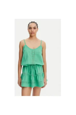 Rochie de vara dama  KELLY - Bumbac - Verde