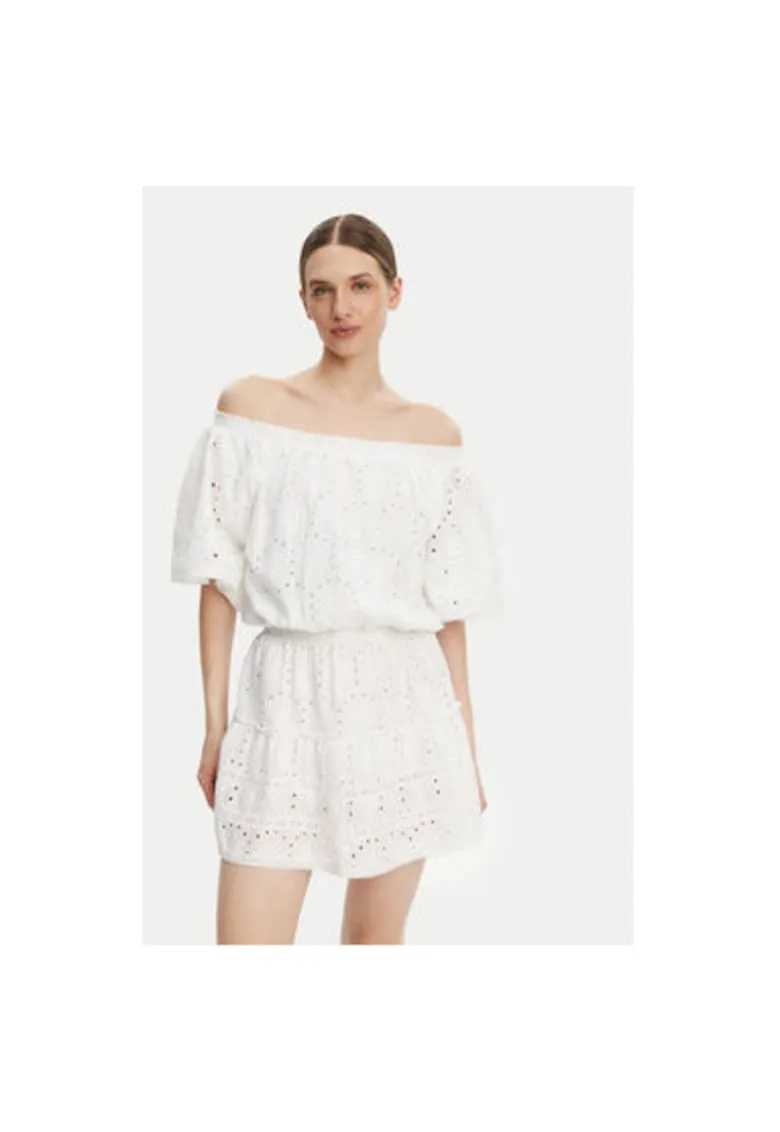 Rochie de vara dama MICHA - Bumbac - Alb