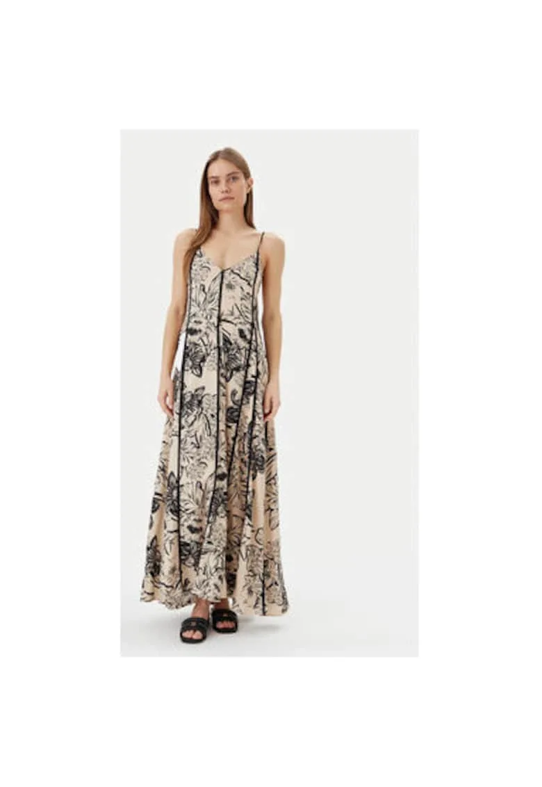 Rochie de vara dama PT1930CLD001 - In/Viscoza - Bej